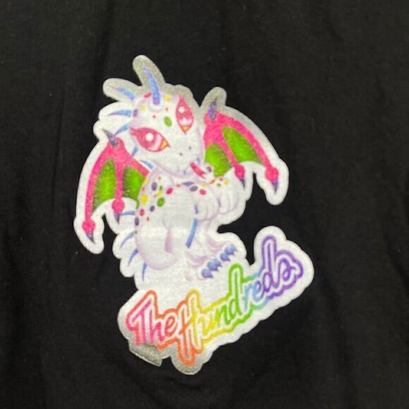 The Hundreds Chupacabra Cropped T-Shirt Black - Picture 2 of 4